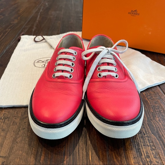Authentic 🧡Rare🧡 Hermès Sneakers - Picture 4 of 16